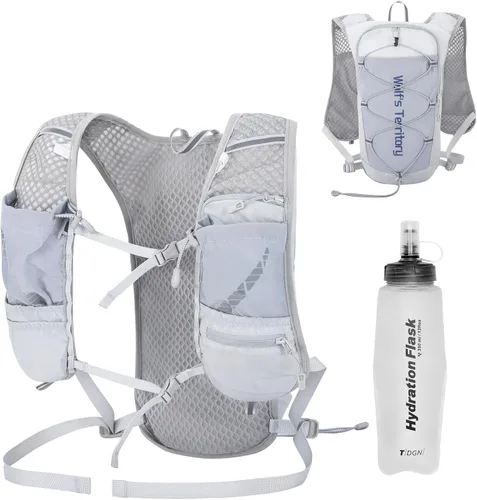 Miniatura 14 de Azarxis Hiking Hydration Pack 5L Running Backpack Daypack Vest with 2L Water Bladder for Women Men Cycling Biking Trail Race