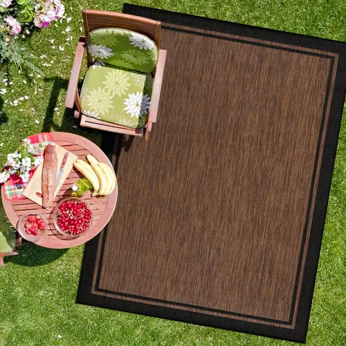 Miniatura 34 de CAMILSON Alfombra para exteriores, alfombras modernas para patios interiores y exteriores, tapetes de cocina y pasillo, alfombra lavable para porche