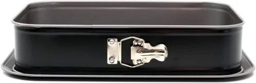 Miniatura 2 de Kaiser - Molde desmontable rectangular (acero inoxidable, 14.2 x 9.4 in), color negro