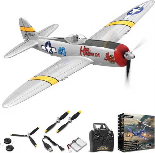 Miniatura 10 de VOLANTEXRC Avión RC para principiantes, avión RC de la Segunda Guerra Mundial 4CH A6M Zero con Aileron, avión de control remoto de 2.4 GHz con auto