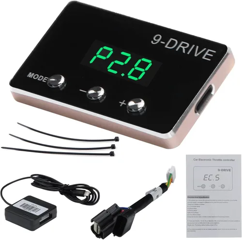 Controlador de Respuesta del Acelerador, Acelerador Electrónico Inteligente de Carrera de 9 Modos y 9 Mandos para Camiones Ford F250 F350 F450 F550