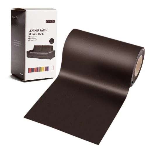 Miniatura 8 de Cindy's Tape Cinta de cuero adhesiva impermeable para reparaciones de 3 x 60 pulgadas para sofás, asientos de automóvil, bolsas, muebles, asiento