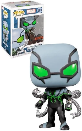 Miniatura 2 de Funko Pop! Marvel: Spider-Man - Figura de cabeza de cabeza de pulpo superior (edición especial)