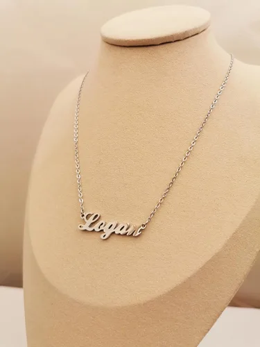 Miniatura 3 de Custom Name Necklace Personalized Customized Any Names Stainless Steel Jewelry for Womens Mothers