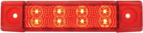 Miniatura 7 de GG Grand General 75170 Luz sellada ámbar/ámbar (6" rectángulo 8 LED, alto/bajo 3 cables)