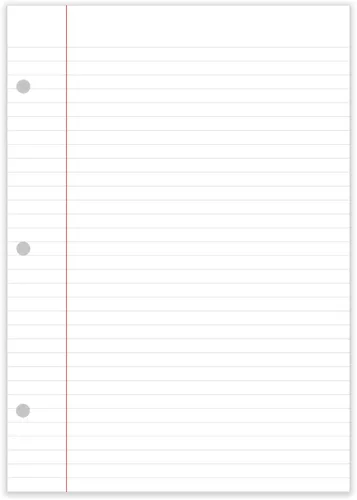 Miniatura 6 de Papel de relleno A5, repuestos para planificador de 3 agujeros, organizador, papel de carpeta de hojas sueltas, 100 hojas/200 páginas, rayado