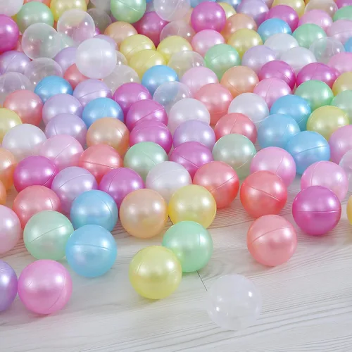 Miniatura 6 de STARBOLO Pelotas de Piscina de Pelotas para Niños Pequeños Paquete de 100 200 500 - Sin BPA y Ftalatos No Tóxicas A Prueba de Aplastamiento Pelotas