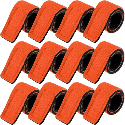 Miniatura 8 de Sumind 12 correas de caña de pescar, correas elásticas para cañas de pescar, correas elásticas para aparejos, soportes para cables aptos para cañas