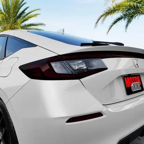 Miniatura 3 de SlickMod Protector de vinilo para luces traseras, precortado, tinte ahumado, para Honda Civic Hatchback 2022-2023