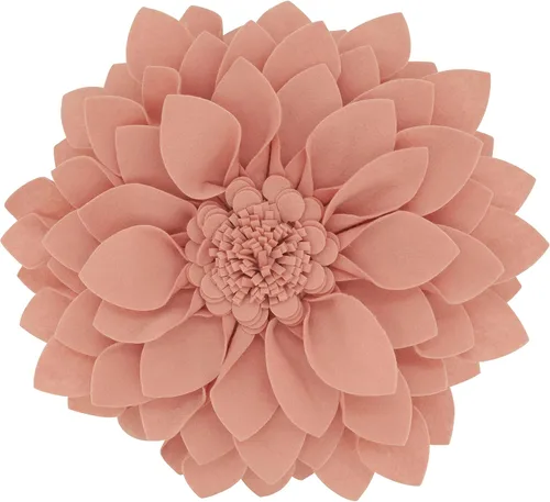 Miniatura 10 de SARO LIFESTYLE Almohada de fieltro en forma de flor