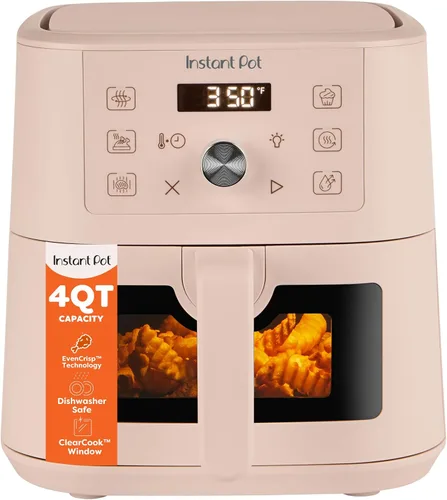 Miniatura 8 de Instant Pot 4Qt VORTEX 6 en 1 Mini Freidora de Aire, Opciones de Programa Personalizado, Freír al Aire, Asar, Tostar, Deshidratar, Hornear