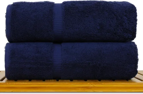 Miniatura 82 de Colección de calidad de hotel y spa, altamente absorbente y de secado rápido, 100% algodón turco, 750+ GSM, toallas ecológicas, toallas con borde