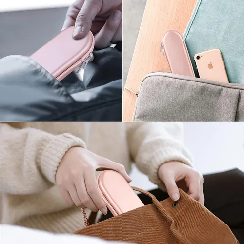 Miniatura 8 de TITACUTE iPencil - Funda de transporte compatible con Apple Pencil de 2ª generación para iPad Pro, funda con doble cremallera, funda protectora