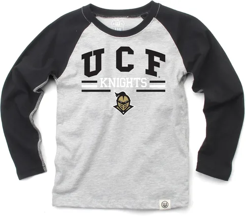 Miniatura 48 de Wes and Willy NCAA playera raglán de manga larga para niños