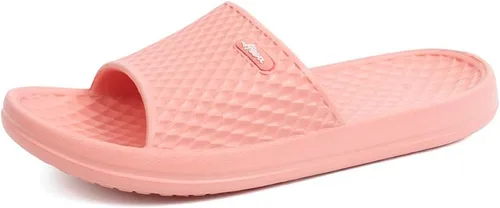 Miniatura 14 de FUNKYMONKEY - Sandalias de baño para mujer, sandalias para el interior del hogar, playa, antideslizantes