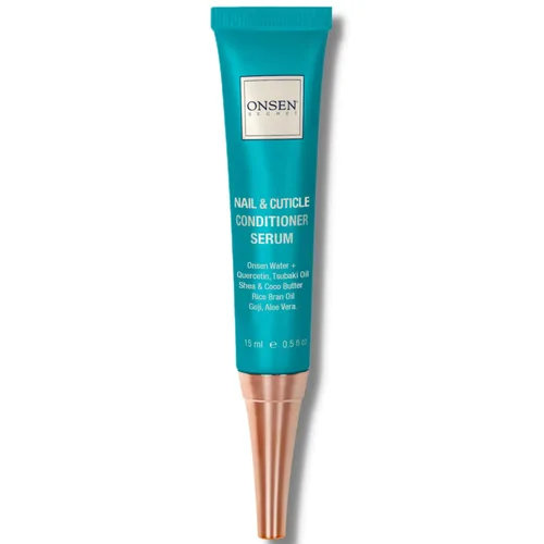 Onsen Tratamiento en crema de uñas y cutículas con aceite de tsubaki japonés, jojoba y lavanda, manteca de karité – Fortalece las uñas, suaviza las