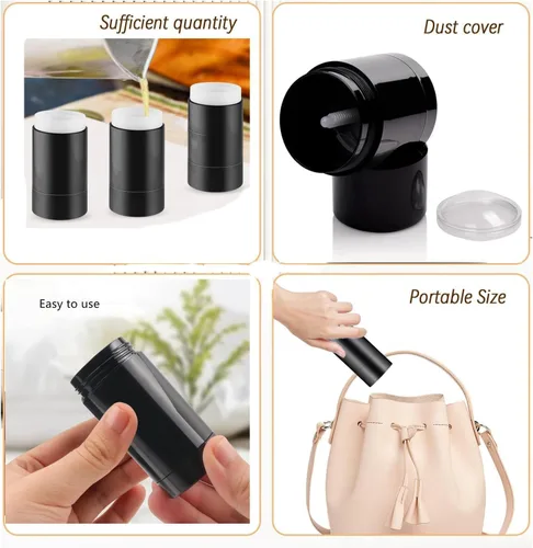 Miniatura 3 de Paquete de 10 recipientes de desodorante vacíos con barra de llenado de plástico para desodorante, tubo de bálsamo labial, tubos desodorantes
