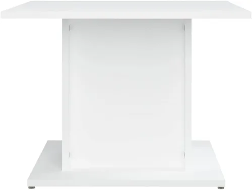 Miniatura 6 de Mesa auxiliar, mesa de centro de tronco, mesa de centro para sala de estar, oficina, balcón, estudio, sala de estar familiar, color blanco, 21.9 x