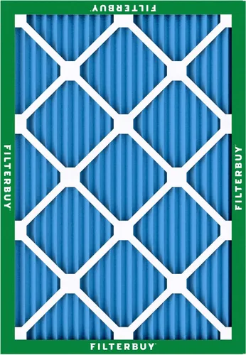 Miniatura 8 de Filterbuy Filtro de aire de 8 x 14 x 1 pulgadas MERV 13 de defensa óptima (paquete de 12), filtros de aire de repuesto plisados HVAC para calderas