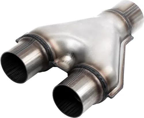 Miniatura 9 de Tubo de escape en Y de 2 pulgadas de entrada, A-KARCK de acero inoxidable de 2 pulgadas de salida, tubo en Y de 10 pulgadas de longitud que soporta