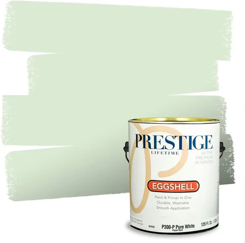 Miniatura 181 de PRESTIGE Pintura exterior e imprimación en uno, aloe, plano, 1 galón