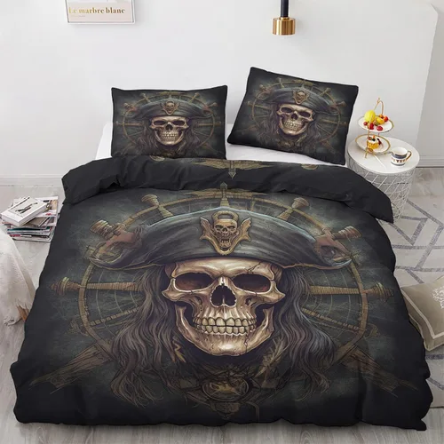 Miniatura 51 de Funda de edredón de ancla, tamaño individual, juego de cama náutico, 2 piezas, funda de edredón con patrón de microfibra suave con lazos