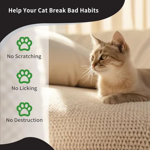 Miniatura 8 de Spray disuasorio para gatos, 100% natural, repelente de gatos, para marcas de orina y arañazos, ecológico, seguro de usar alrededor de niños