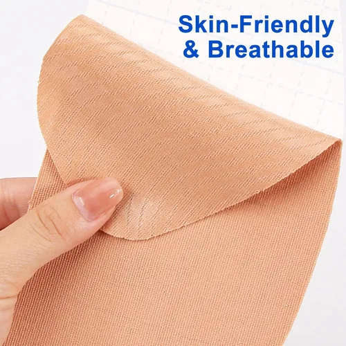 Miniatura 4 de Parches antirozaduras para muslos, 10 unidades, cintas de fricción para muslos, almohadillas para prevenir rozaduras, para mujeres y niñas, tono
