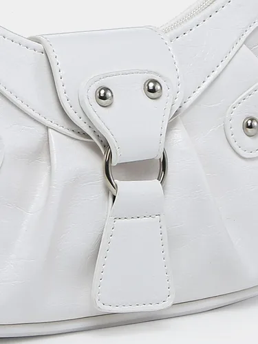 Miniatura 3 de Verdusa Bolso de mano plisado para mujer, bolso de mano de piel sintética