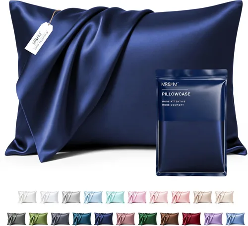 Miniatura 58 de MR&HM - Funda de almohada de satén 16- verde floral
