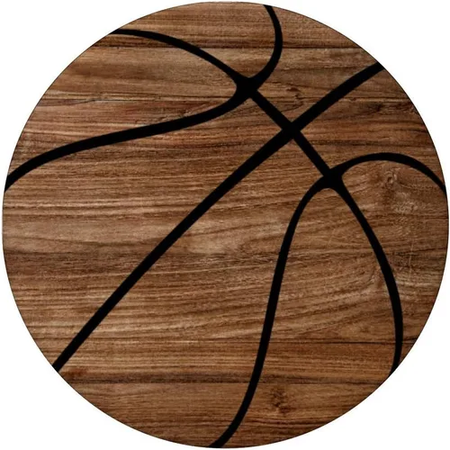 Miniatura 3 de Diseño de baloncesto de madera de pop para fans y jugadores – PopSockets Grip y soporte para teléfonos y tabletas