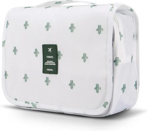 Miniatura 12 de Bolsa de aseo colgante Mossio - Organizador de viaje grande para cosméticos y maquillaje para hombres y mujeres con gancho resistente
