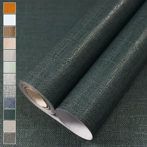 Miniatura 11 de WADILE papel tapiz adhesivo de 15.7 x 78.7 pulgadas, papel adhesivo extraíble e impermeable para armarios y encimeras, para dormitorio, papel tapiz
