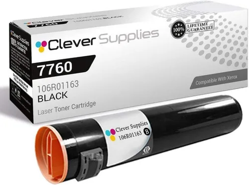 Miniatura 287 de CS compatible Xerox Phaser 6510/WorkCentre 6515 (106r03480) 2 cartuchos de tóner negro para Phaser 6510, WorkCentre 6515 2 negro