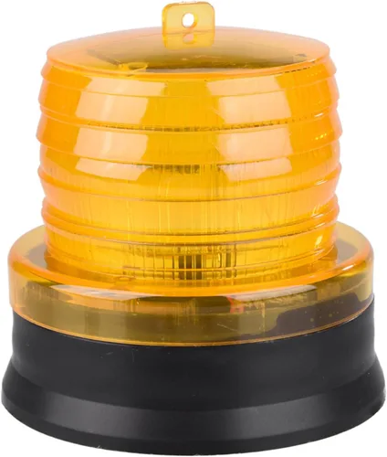 Miniatura 2 de GLOGLOW Luces LED de advertencia ámbar solar de 2 V, luz LED para auto, luz ámbar de advertencia de seguridad para carretilla elevadora, camión