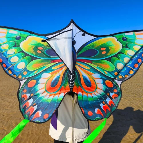 Miniatura 2 de Mint's Colorful Life Butterfly Kite for Kids & Adults, 55" x 28" Large Kite for Boys & Girls, Easy to Fly Kites for Beginners, Beach Single Line