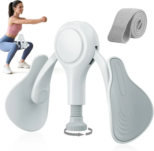 Dispositivos de ejercicio para suelo pélvico, ejercitador muscular Kegel, 15-70 libras, ajustable para mujeres/hombres, ejercitador interno de