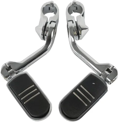 Miniatura 13 de TCMT - Kit de montaje de protectores de estribos para viajar en autopista de 1 1/4 de pulgadas (32 mm), para motocicletas Harley Touring Road