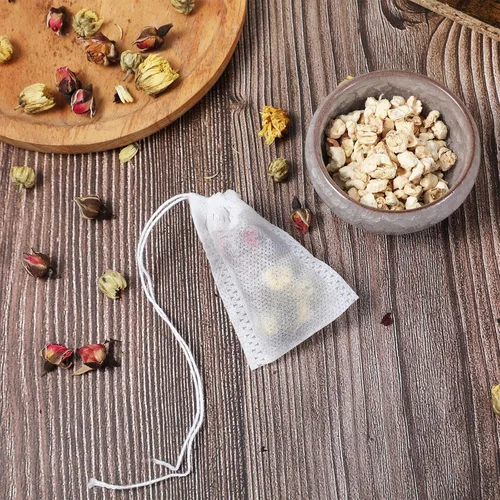 Miniatura 5 de 1000 bolsas de té vacías desechables para té de hojas sueltas, bolsas de té, café, bolsas de filtro, infusor para té suelto, café, especias