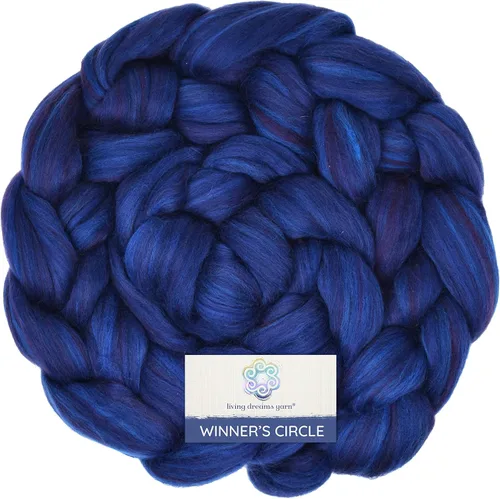Miniatura 10 de Winner's Circle - Fibra merino superfina para hilar y fieltro. Mezcla superior peinada súper suave en impresionantes mezclas de colores, especias