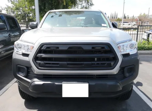 Miniatura 5 de iJDMTOY Kit de luces LED ámbar de lente ahumada compatible con Toyota Tacoma 2012 en adelante, juego central de 2 lámparas de marcador con cableado