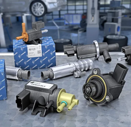 Miniatura 3 de Pierburg Bomba de vacío Bomba de paletas rotativas para rotación Drive recta con junta Gasolina mecánica # 7.24807.31.0 # OEM 11667519457 para BMW