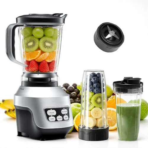 Miniatura 11 de OLIXIS Smoothie Blender for Kitchen, Blenders for Smoothies with 17 24 34 oz BPA-Free Portable Easy Go Cups, Small Personal Blender for Shakes