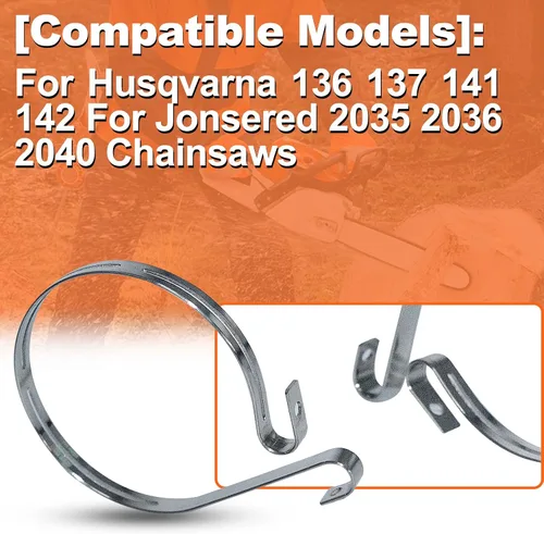 Miniatura 3 de Banda de freno de cadena 2 530052232 para Husqvarna 136 137 141 142 2036 2040 Motosierra EE. UU., Banda de frenoDataCaciques