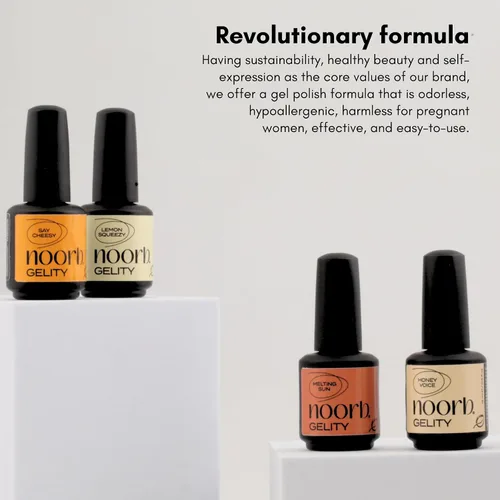 Miniatura 5 de Esmalte de gel naranja, esmalte de uñas de gel natural sin olor con pigmentos orgánicos, esmalte de uñas de gel UV en naranja