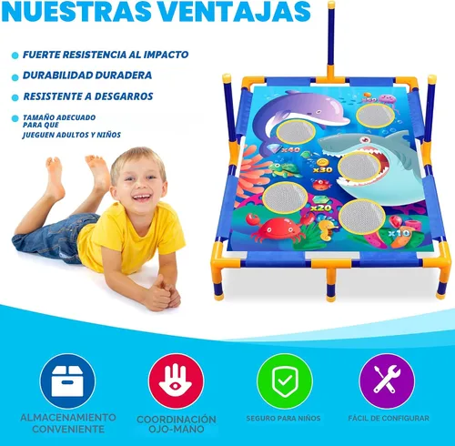 Miniatura 2 de Juego de lanzamiento de bolsas de frijoles de animales, juego de lanzamiento al aire libre, suministros de fiesta familiar para niños, regalo