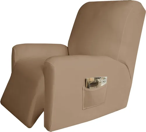 Miniatura 73 de Easy-Going - Funda elástica de microfibra para sofá reclinable seccional, suave vellón ajustable a tu sofá de 2 cuerpos, lavable, protege tus