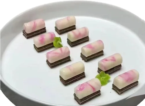 Miniatura 8 de Moldes de silicona para cilindros – Molde de troncos de 9 cavidades para tartas, molde de chocolate, moldes de silicona antiadherentes para hornear
