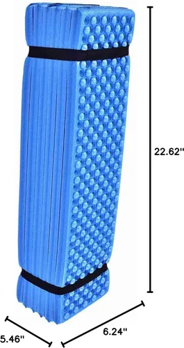 Miniatura 9 de Fydun Alfombrilla plegable de espuma para acampar, almohadilla impermeable para dormir al aire libre y uso en la playa