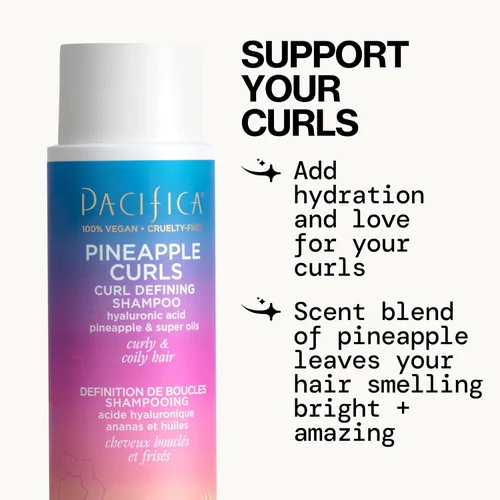 Miniatura 6 de Pacifica Juego de Champú y Acondicionador Rizos de Piña – Cuidado Capilar Definidor de Rizos para Cabello Rizado y Crespo, Realza el Volumen